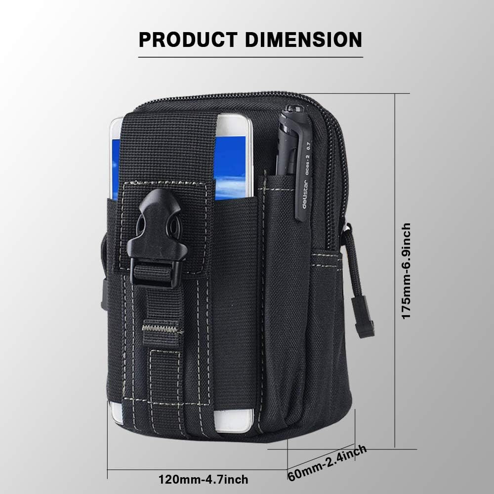 Tactical Molle Belt Pouch Mili - Phone Accessories Men ulasan dan harga
