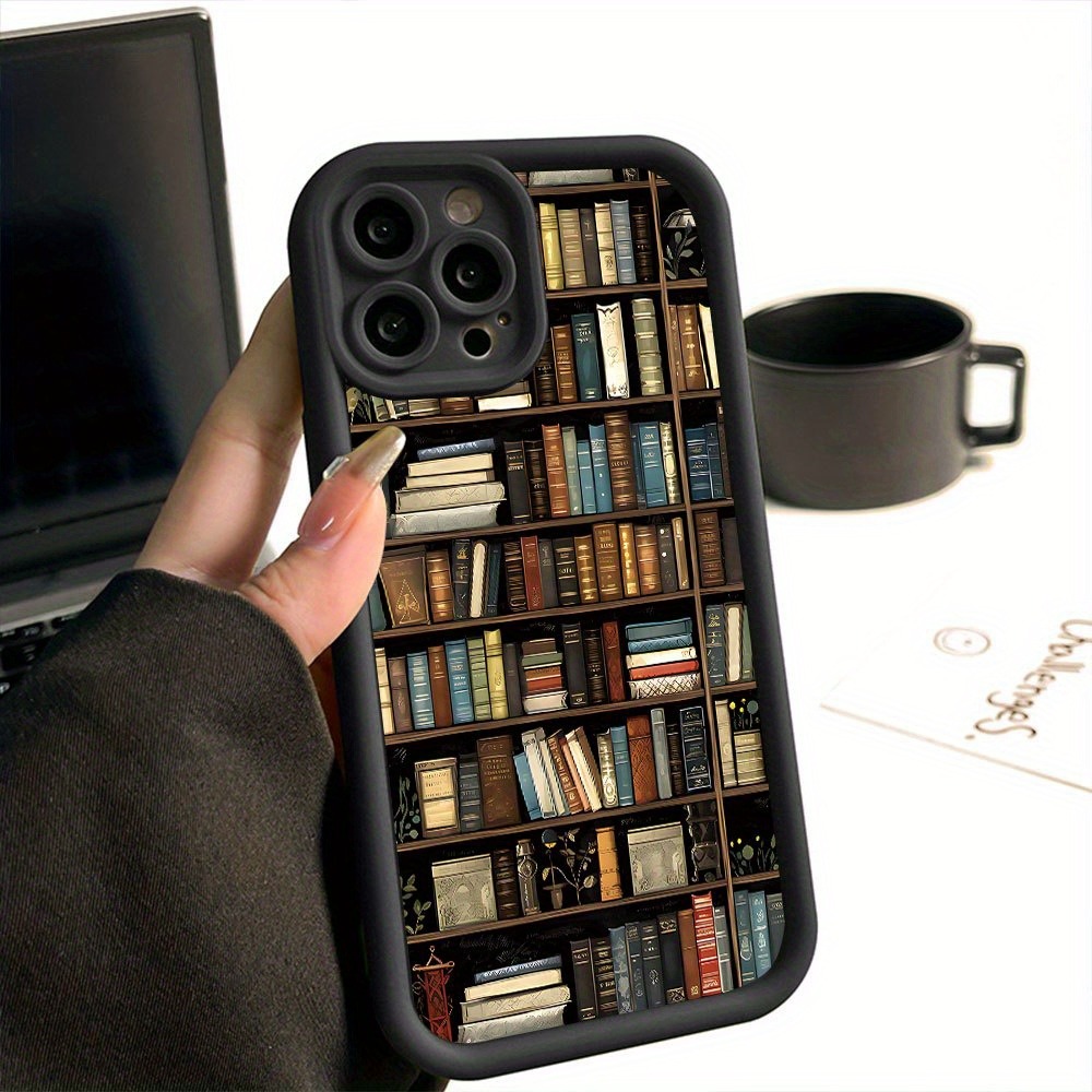 Book Shelf Creative Pattern Ph - Phone Accessories List ulasan dan harga