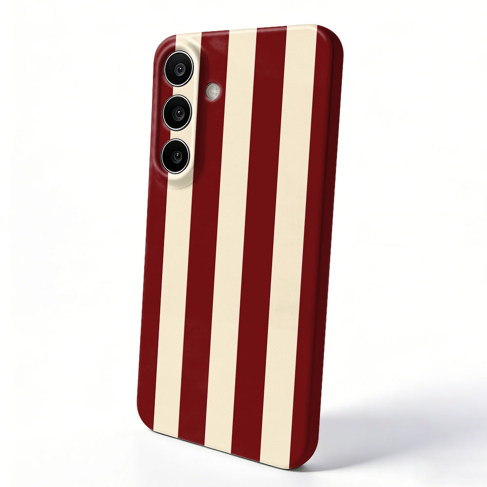 Red White Striped Case For Sam - Phone Accessories Red ulasan dan harga