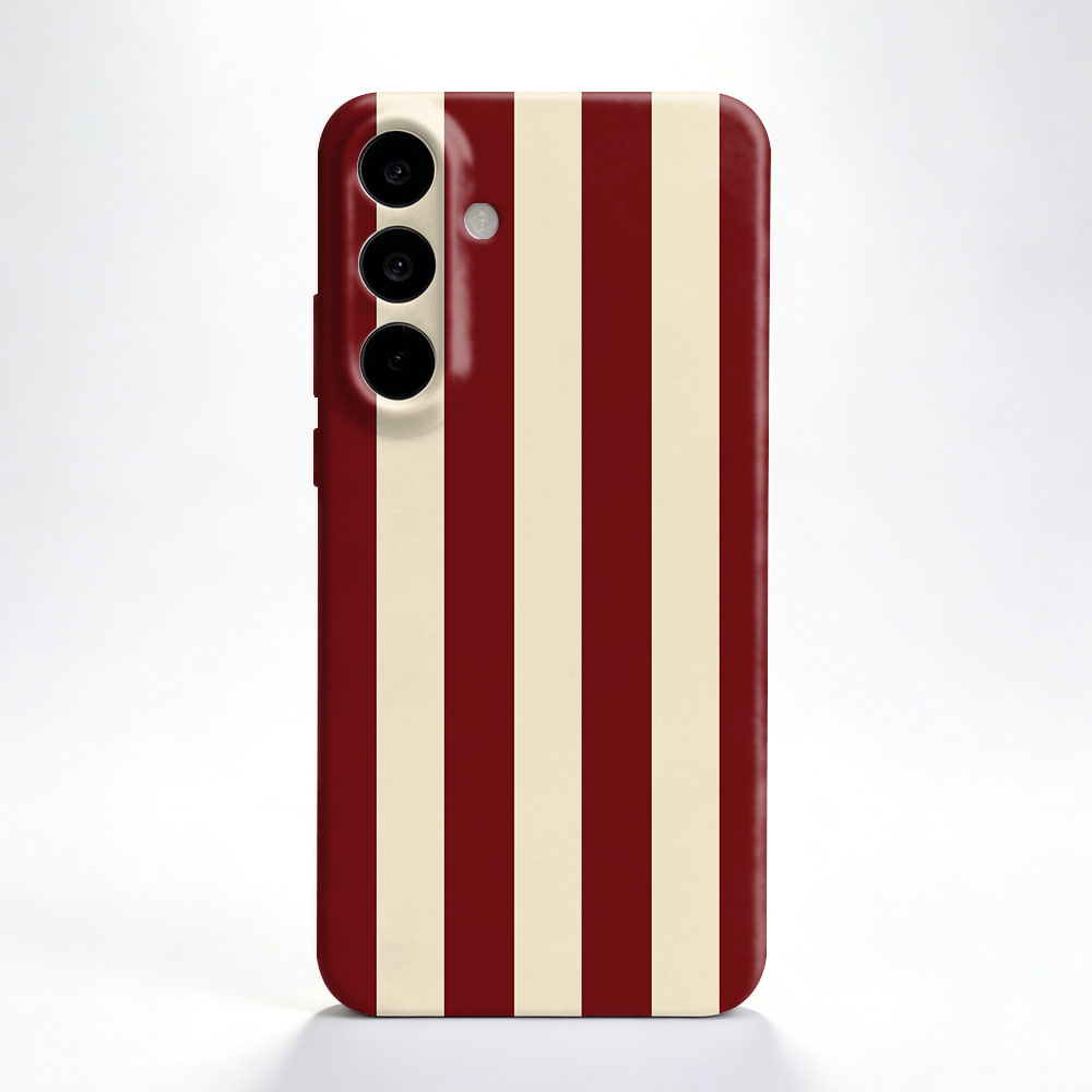 Red White Striped Case For Sam - Phone Accessories Red ulasan dan harga