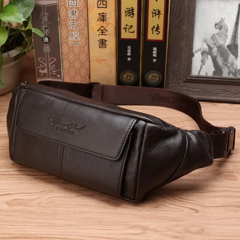 Men Genuine Leather Belt Waist - Phone Accessories Men ulasan dan harga