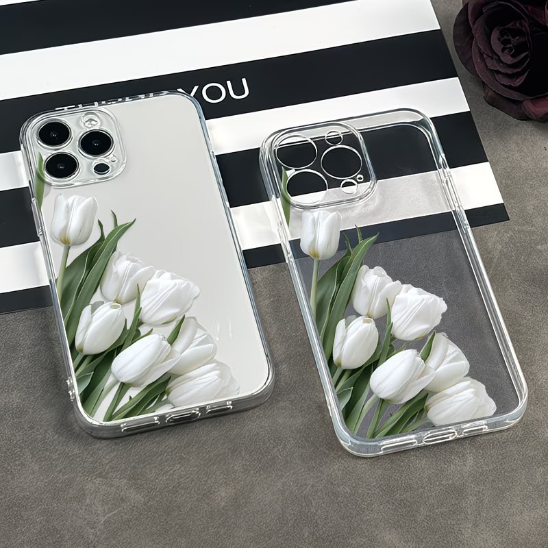 Tulip Printed Phone Case Case  - Phone Accessories List ulasan dan harga