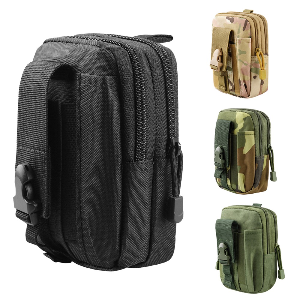 Tactical Waist Pouch Molle Wai - Phone Accessories Men ulasan dan harga