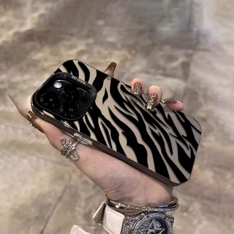 Zebra Pattern Black Advanced I - Phone Accessories List ulasan dan harga