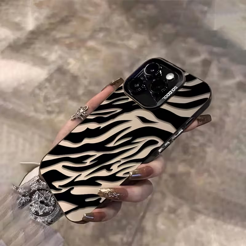 Zebra Pattern Black Advanced I - Phone Accessories List ulasan dan harga