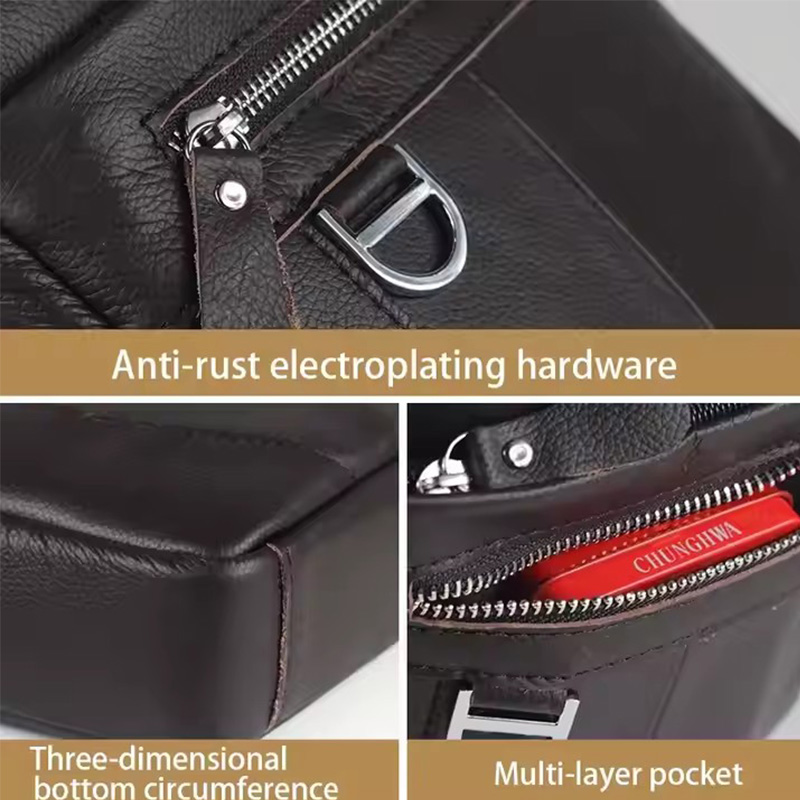 BULLCAPTAIN Mens Leather Messe - Phone Accessories Men ulasan dan harga
