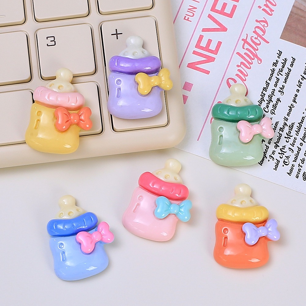 10pcs Cute Baby Feeding Bottle - Phone Accessories Baby ulasan dan harga