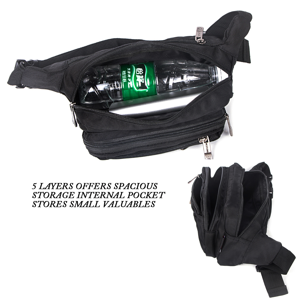 Fashion Waist Pack Casual Func - Phone Accessories Men ulasan dan harga