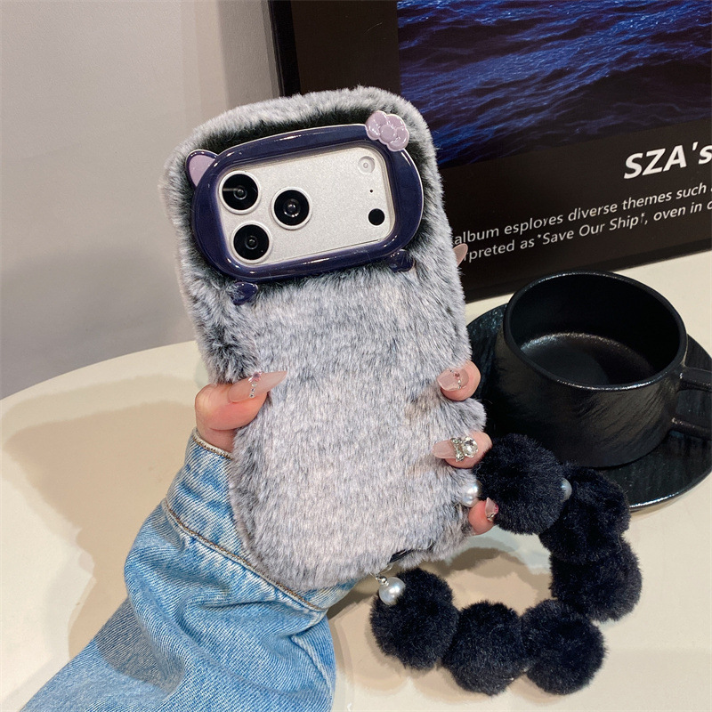 Luxury Solid Colors Furry Plus - Phone Accessories List ulasan dan harga