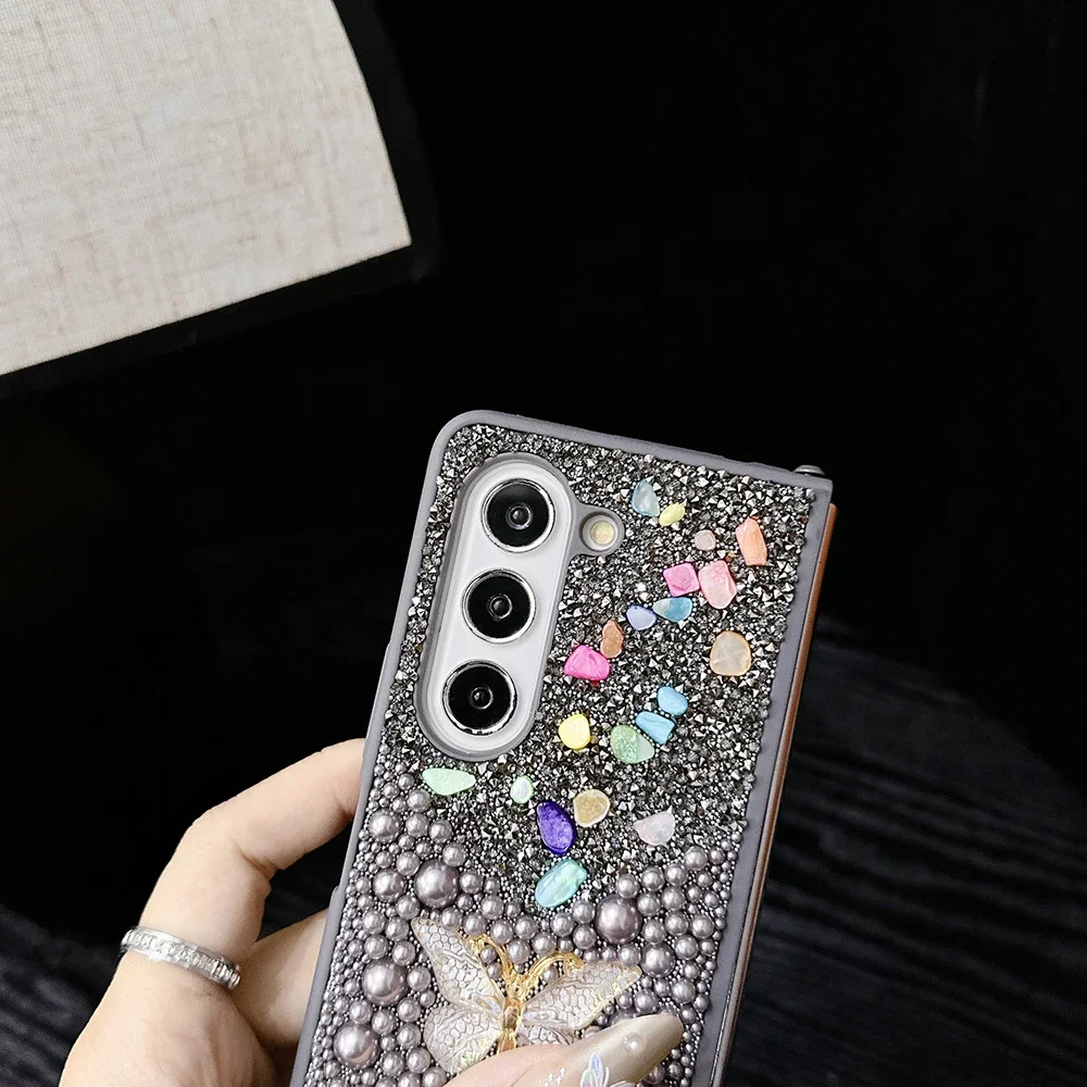 Luxury Shining Pearl Butterfly - Phone Accessories Beads ulasan dan harga