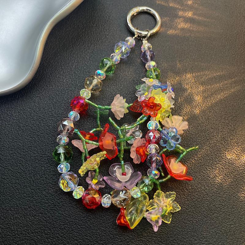 【C】Summer Colorful Beaded Phon - Phone Accessories Beads ulasan dan harga