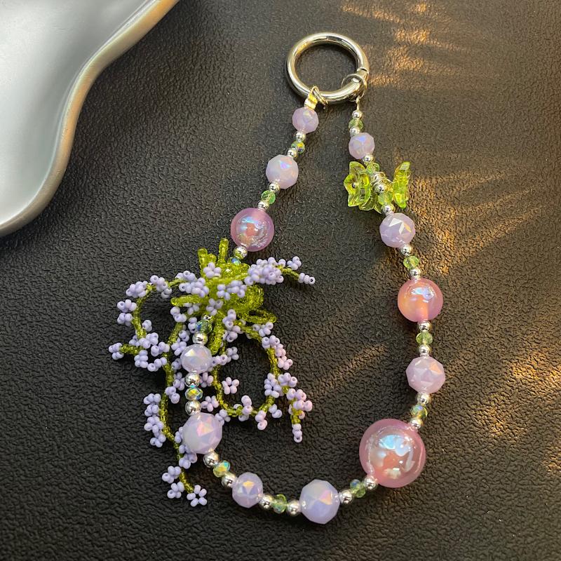 【C】Summer Colorful Beaded Phon - Phone Accessories Beads ulasan dan harga