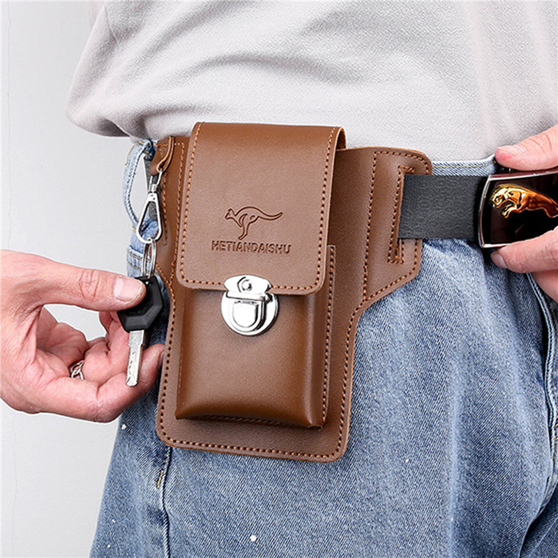 Phone Belt Bag For Men Bags Ce - Phone Accessories Men ulasan dan harga
