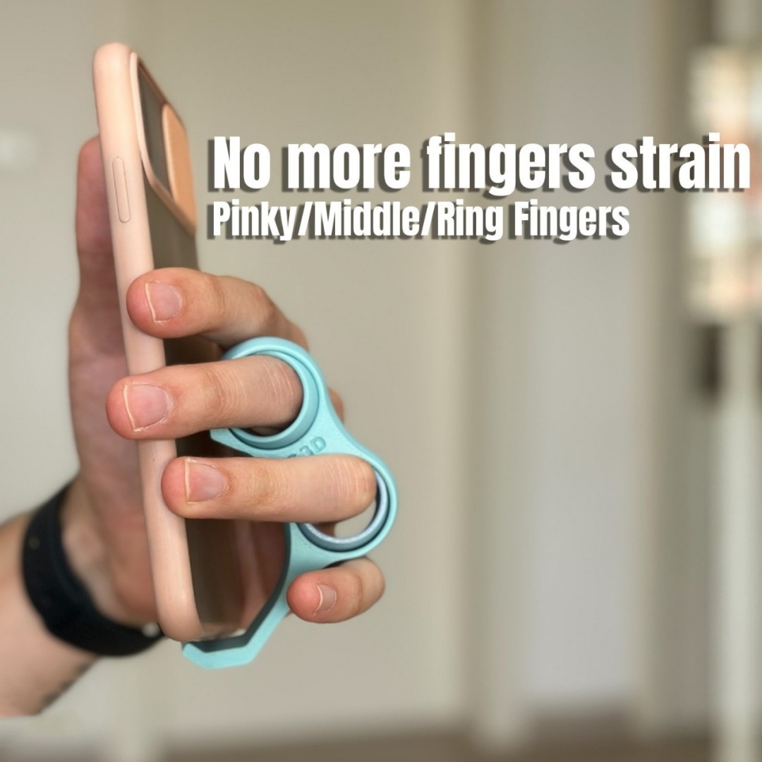 1PCS Cellphone Grip Holder Fin - Phone Accessories Vendor ulasan dan harga
