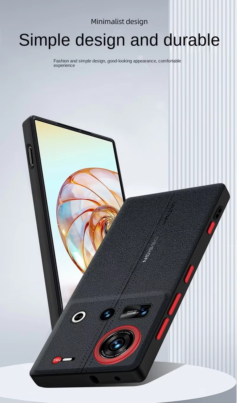 Phone Case for ZTE Nubia Z70S  - Phone Accessories Red ulasan dan harga