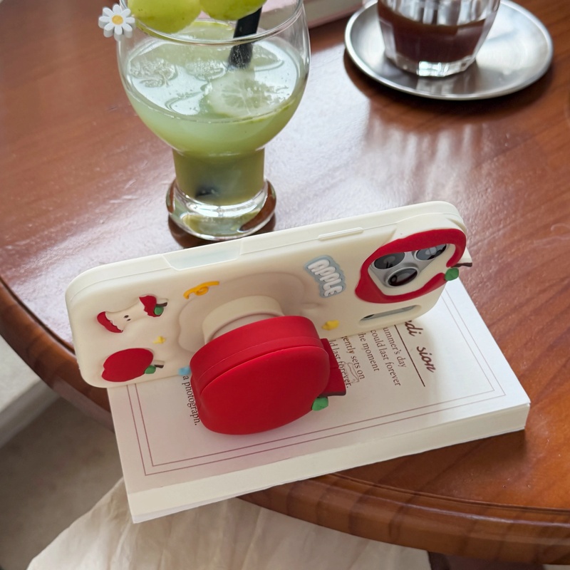 Cute With Stand Mirror Silicon - Airpod Case Cover ulasan dan harga