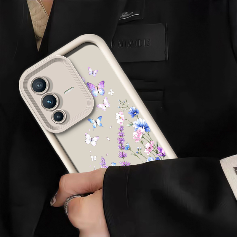 Lavender Butterfly Pattern Pho - Vivo V40 ulasan dan harga