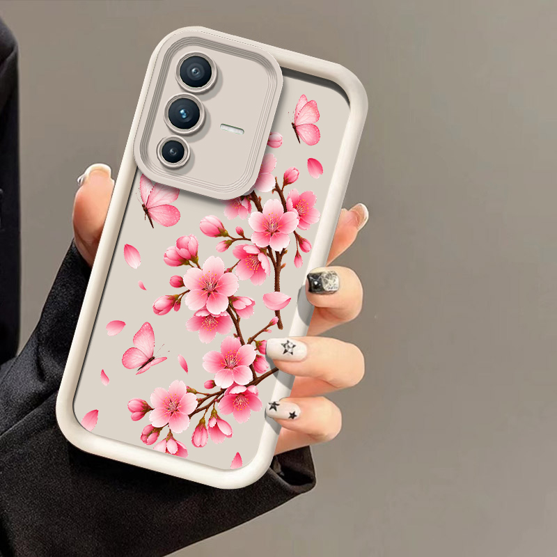 Pink Cherry Blossom Print Phon - Vivo V40 ulasan dan harga