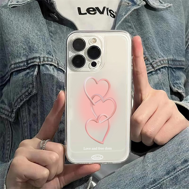 Hand-Painted Pink Heart Soft P - Phone Accessories List ulasan dan harga