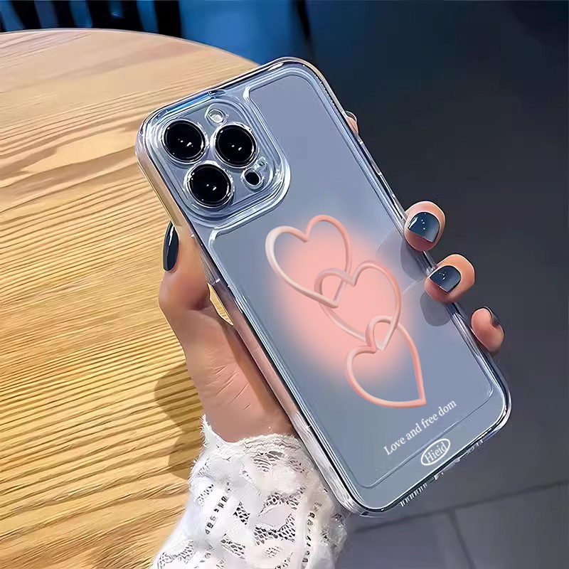 Hand-Painted Pink Heart Soft P - Phone Accessories List ulasan dan harga